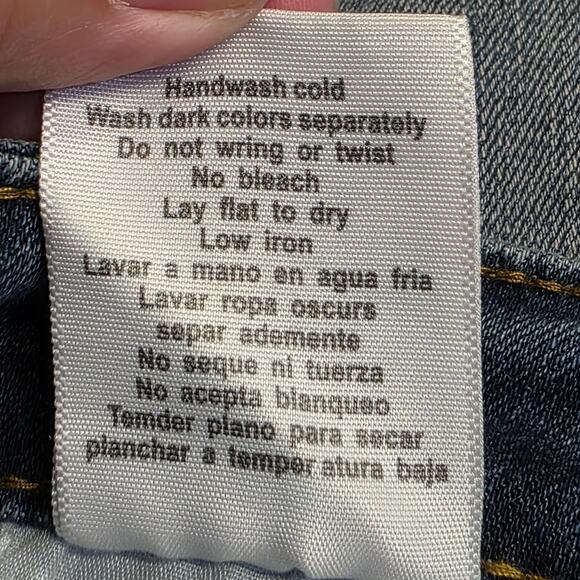 Distressed weekend Boyfriend Judy Blue Relaxed Fit Jeans Ripped Denim sz 30 - Picture 13 of 16